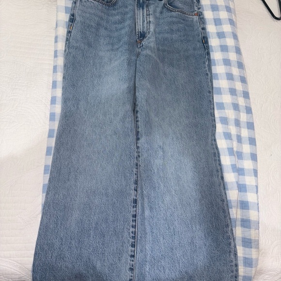 Brand New Aritzia Denim Forum Light Blue Hi-Rise Jeans - Picture 4 of 8